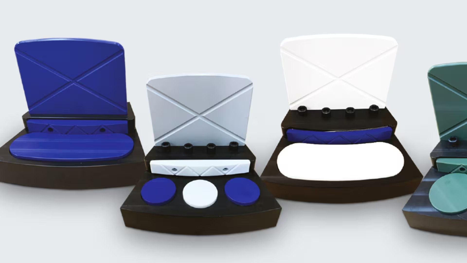 Plastic yaw slide vs. rollerbearings1 Plastic yaw slide vs. rollerbearings1